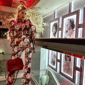 Bella Shirt Red Flower