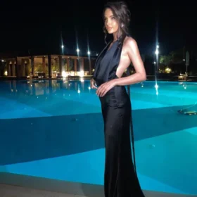 Maldives dress black