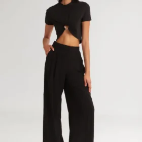 The Melted Long Pants Black