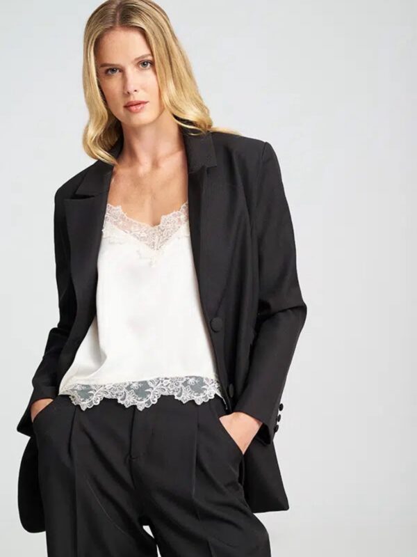 ARIELA BLAZER BLACK