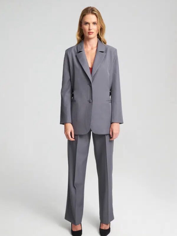 ARIELA BLAZER GREY