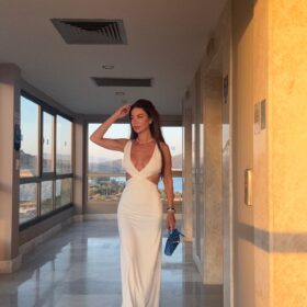 Andrea white dress